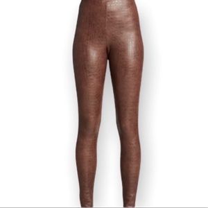 7 For All Mankind Leather Leggings